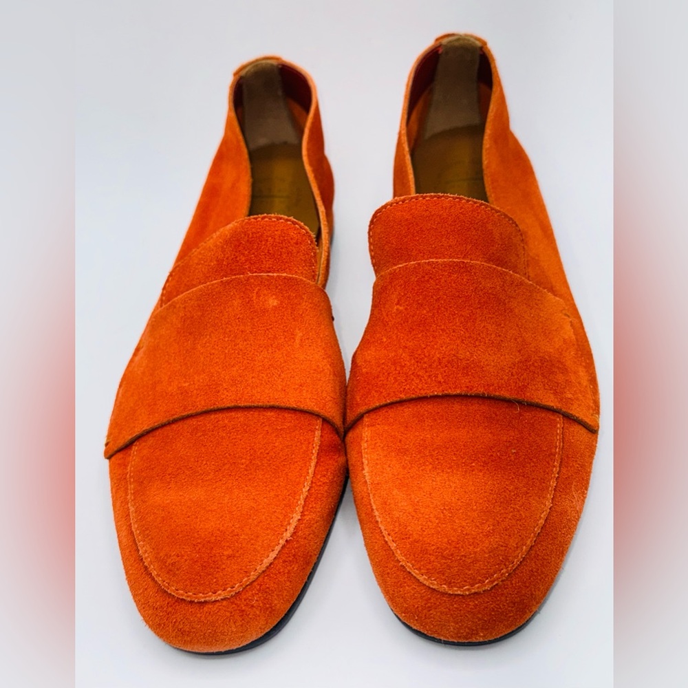 ATP Atelier Winnie Suede Loafer Terra Calf Leather Flat Women Shoe 36 EU / 6 US